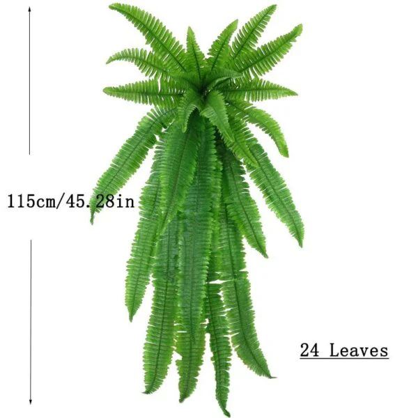 UV Resistant Lifelike Artificial Boston Fern - Image 4