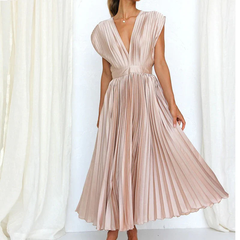 V-neck Dress - Image 2