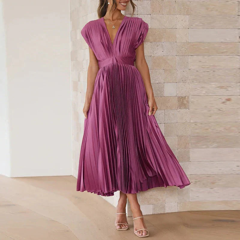 V-neck Dress - Image 5