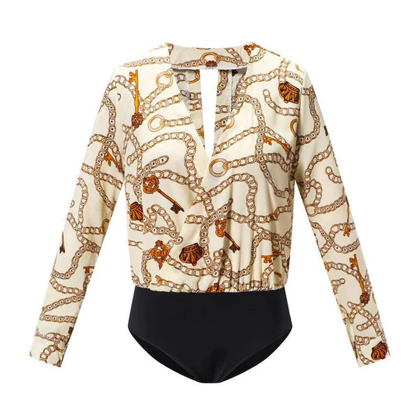 Vintage Printed Bodysuit - Image 6