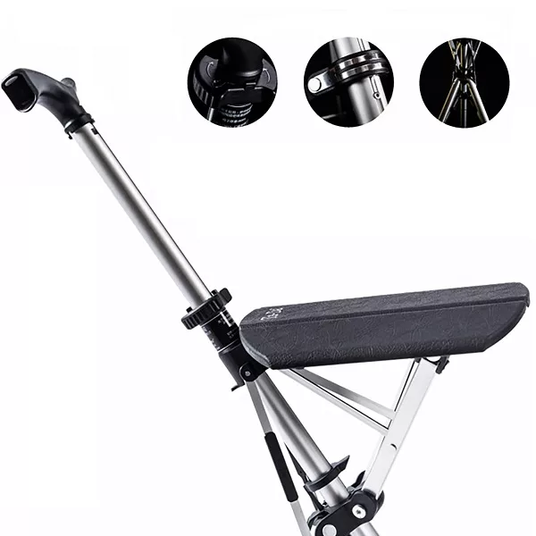 Walking stick with seat - Image 4