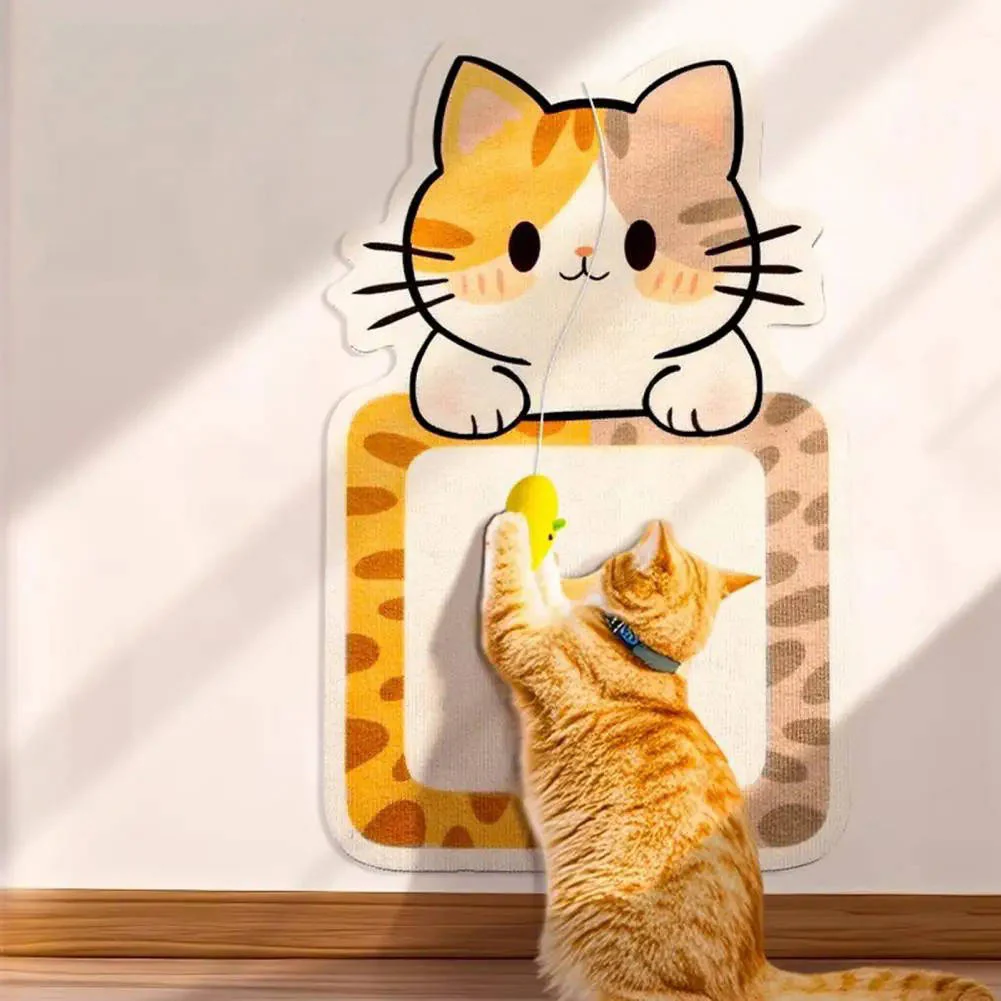 Wall Mounted Cat Scratching Post - Image 2