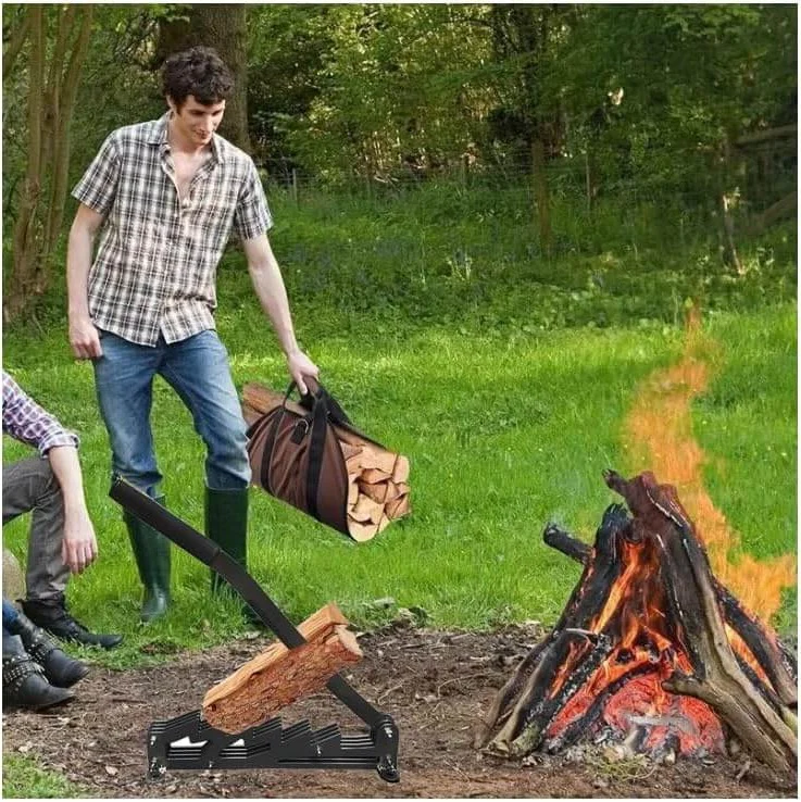 Wall Mounted Firewood Kindling Splitter - Image 6