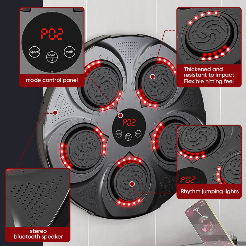 Wall Mounted Music Boxing Machine | Healthy Gift - Image 6