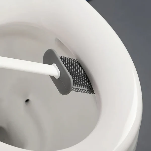 Wall-Mounted Toilet Brush & Plunger Set - Modern, Space-Saving Design! - Image 2