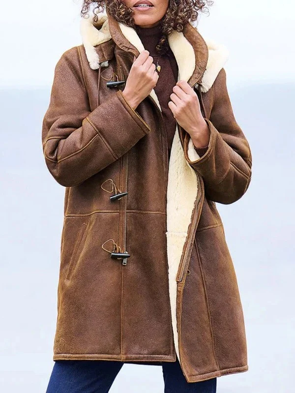 Warm and Lightweight Women's Long Down Jacket For Winter - Image 2