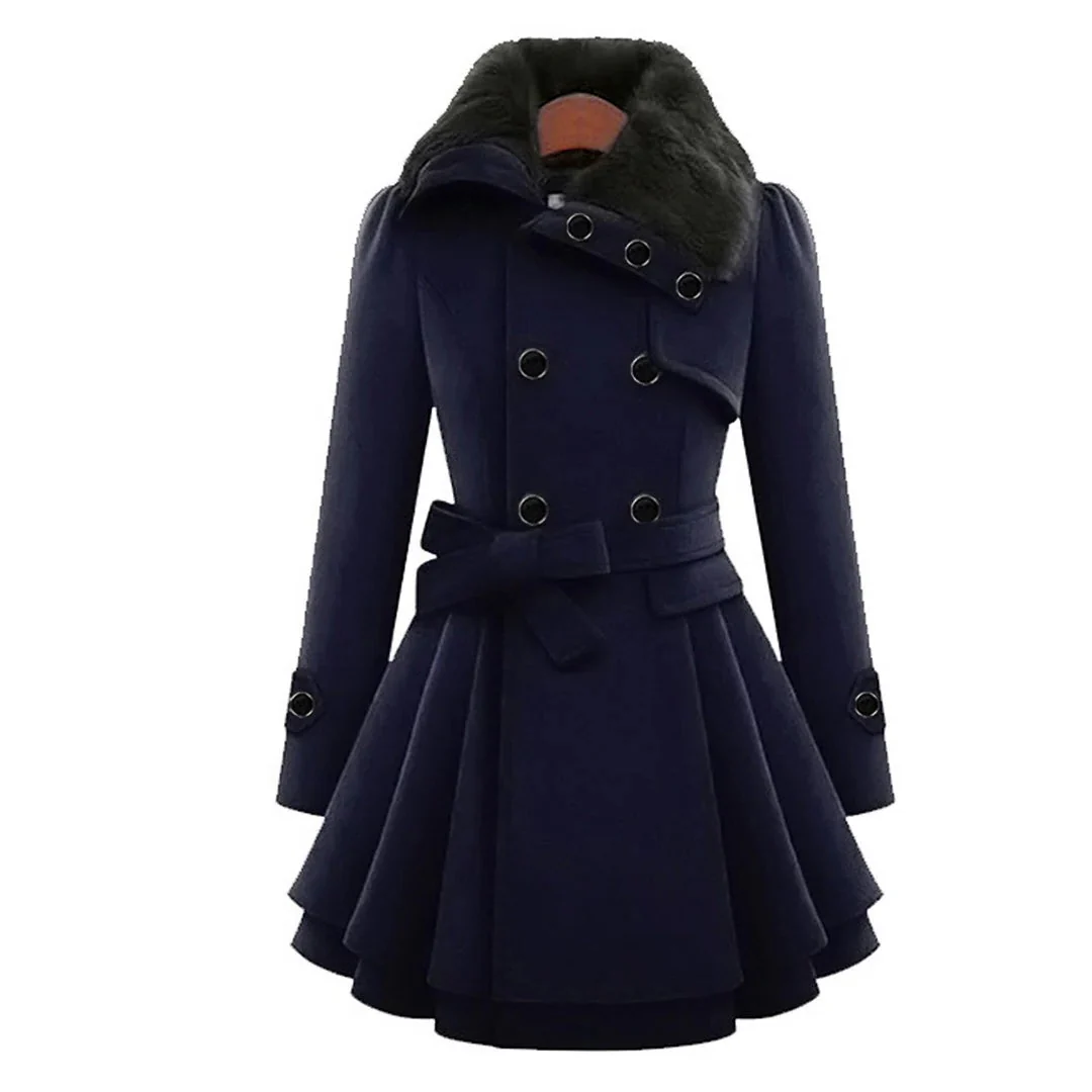 Warm and Long Winter Coat For Women - Image 3