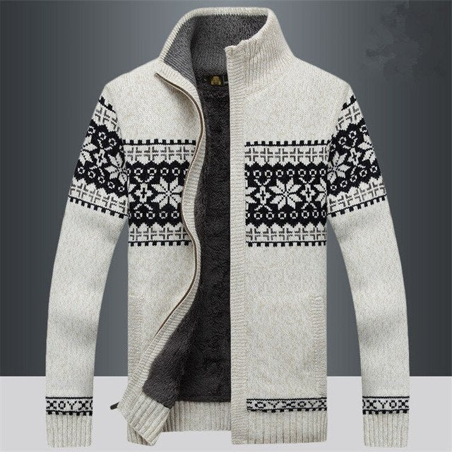 Warm Fleece Winter Coats for Men - Image 2