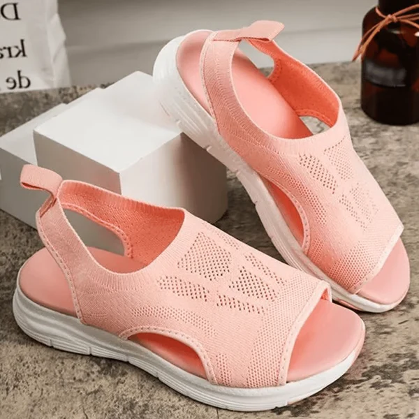 Washable Slingback Orthopedic Slide Sport Sandals - Image 5