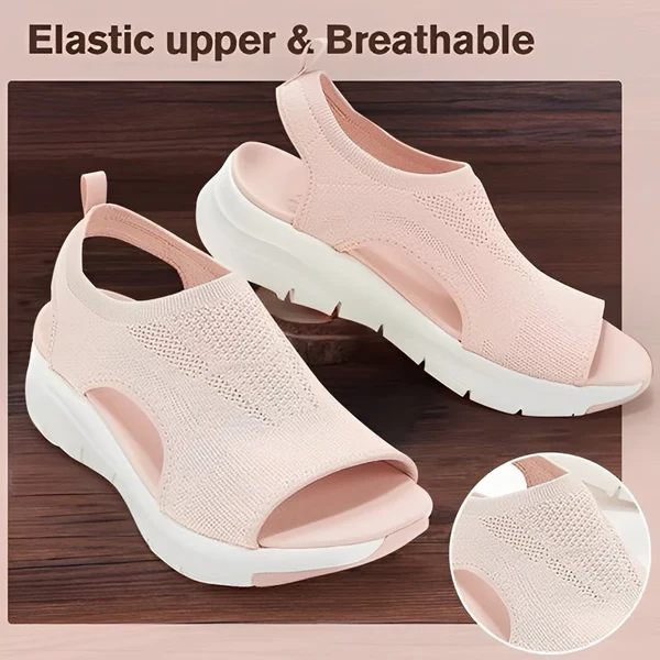 Washable Slingback Orthopedic Slide Sport Sandals - Image 6