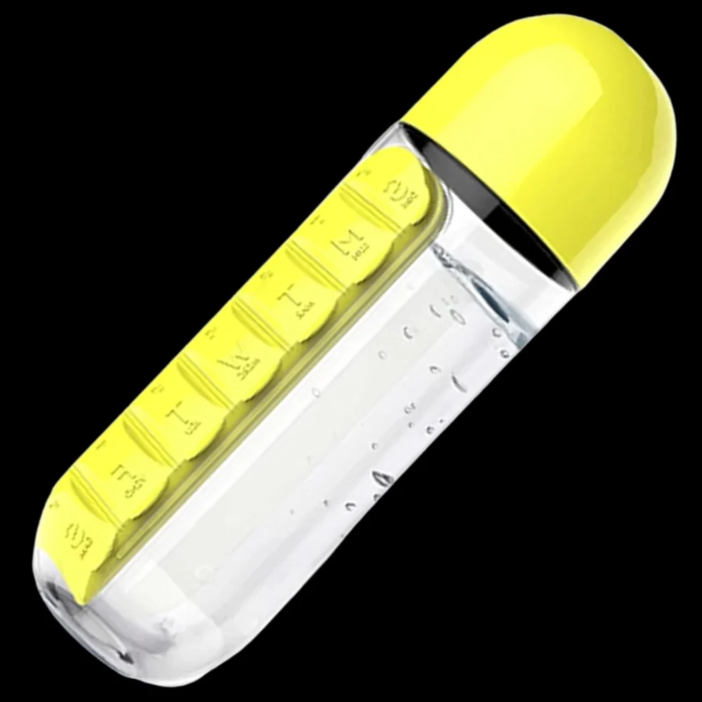 Water Bottle with Pill Holder - Image 5