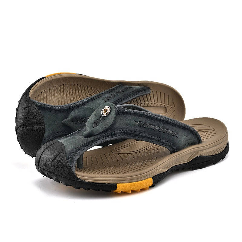 Water Resistant & Lightweight Toe Flip Flops for Men - Image 10