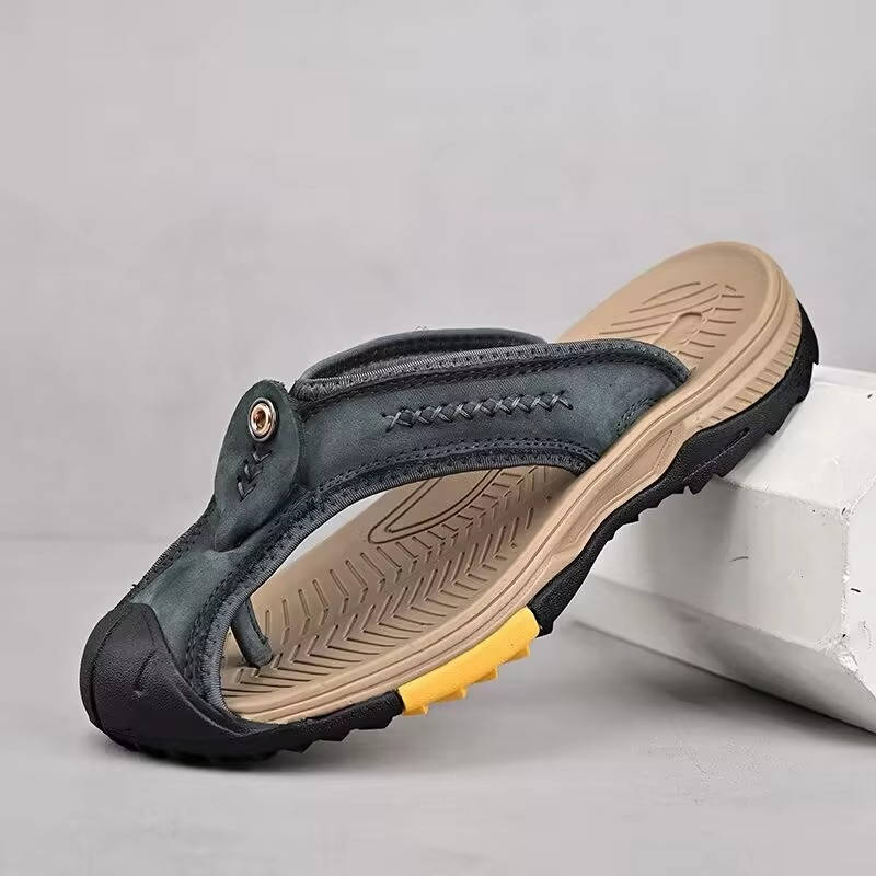 Water Resistant & Lightweight Toe Flip Flops for Men - Image 11