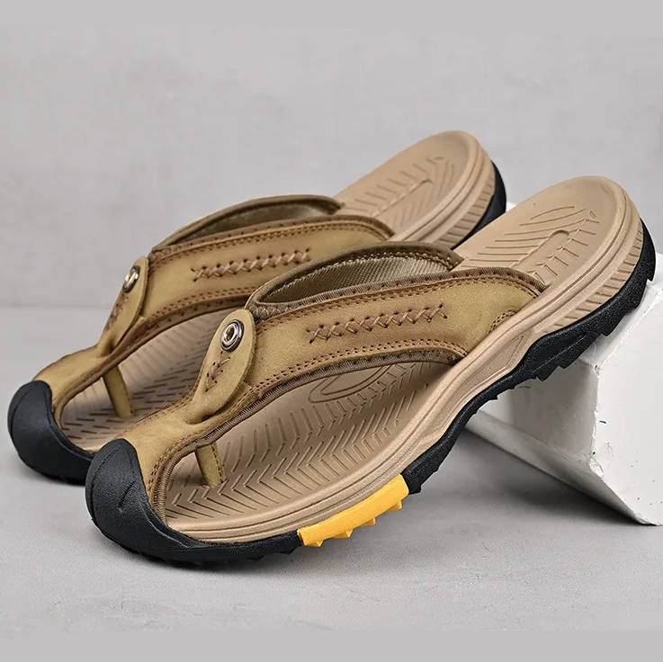 Water Resistant & Lightweight Toe Flip Flops for Men - Image 14