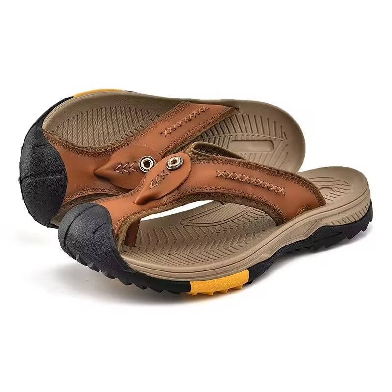Water Resistant & Lightweight Toe Flip Flops for Men - Image 2