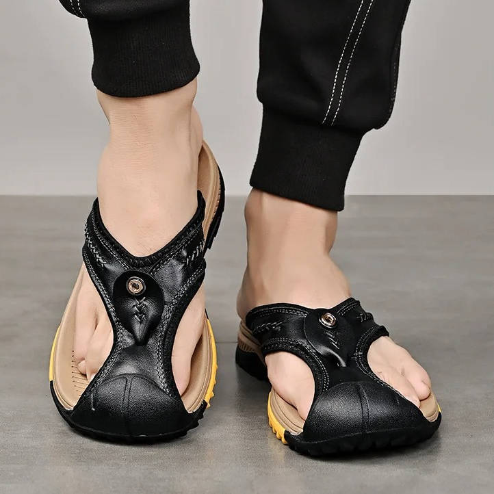 Water Resistant & Lightweight Toe Flip Flops for Men - Image 5