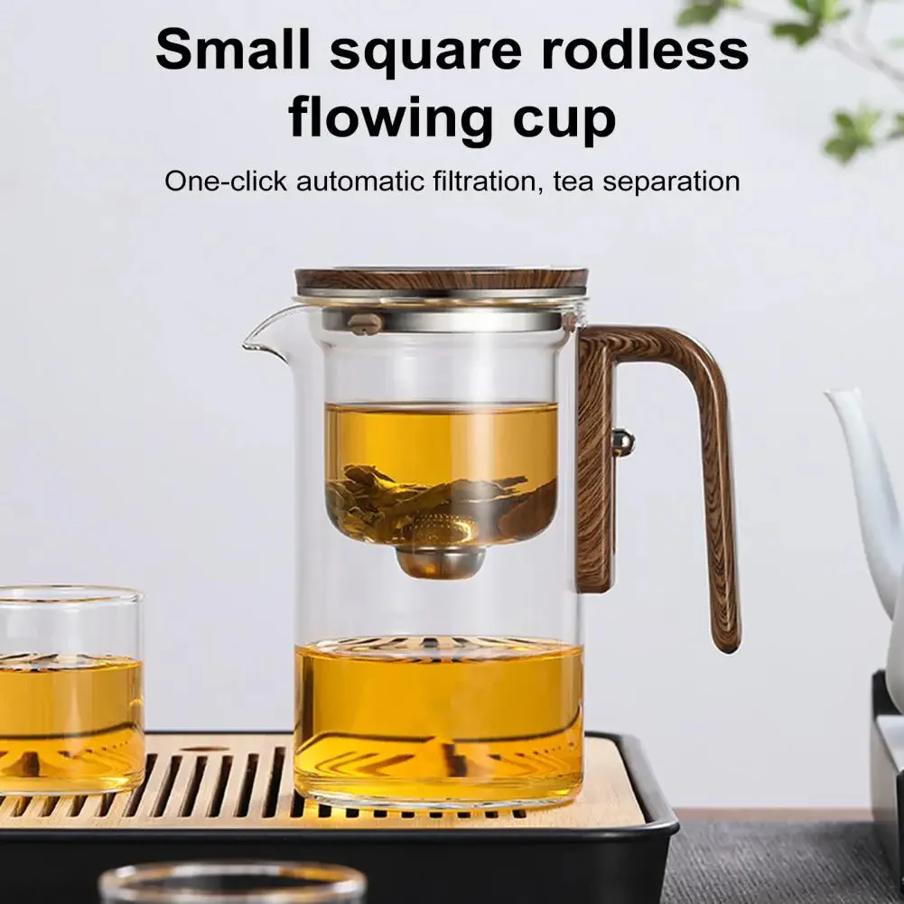 Water Separation Glass Teapot - Image 2