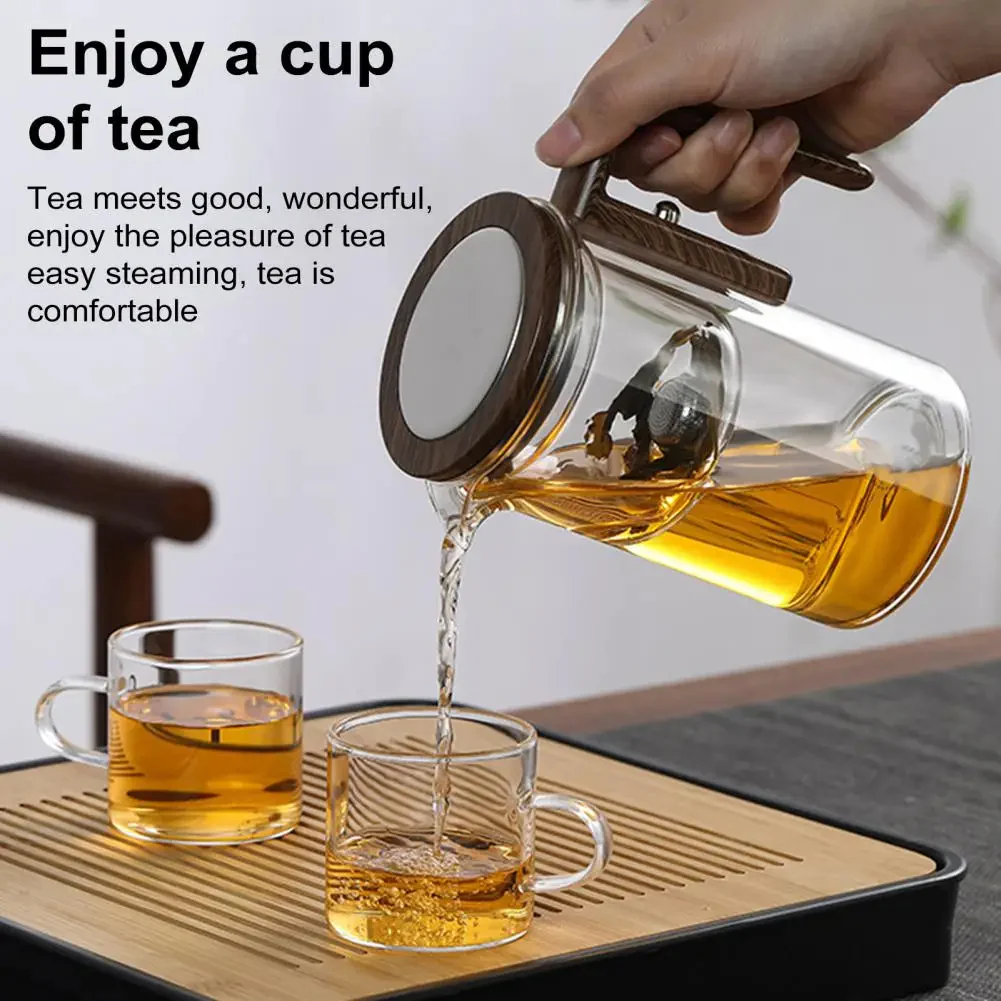 Water Separation Glass Teapot - Image 3