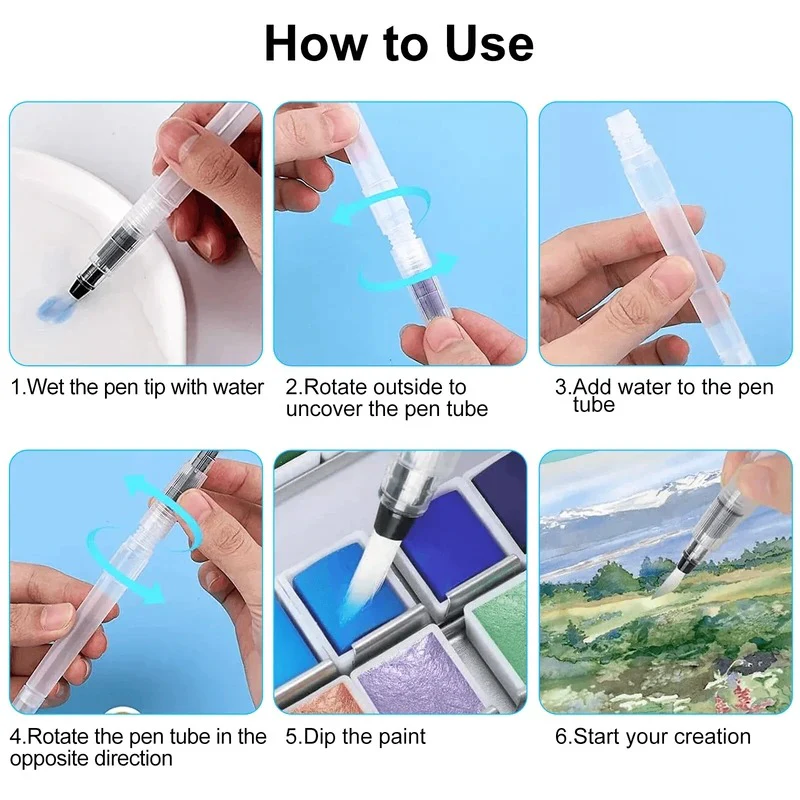 Watercolor Paint Set - Image 4