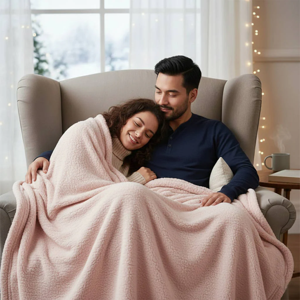 Waterproof Blanket for Couples - Image 2