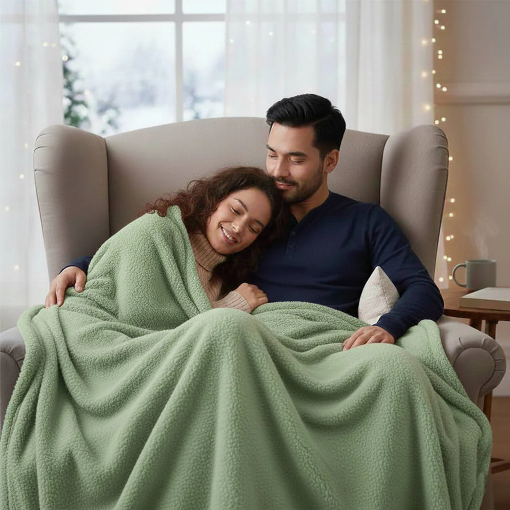 Waterproof Blanket for Couples - Image 4