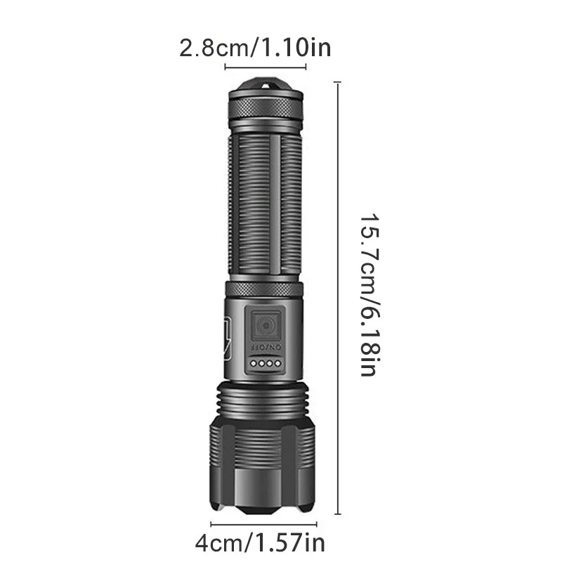 Waterproof Military Laser Pocket Lamp - Image 9