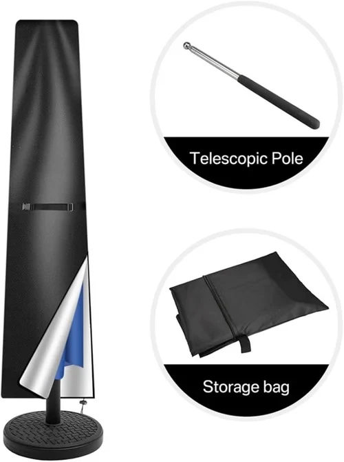 Waterproof Outdoor Parasol Cover - Image 6