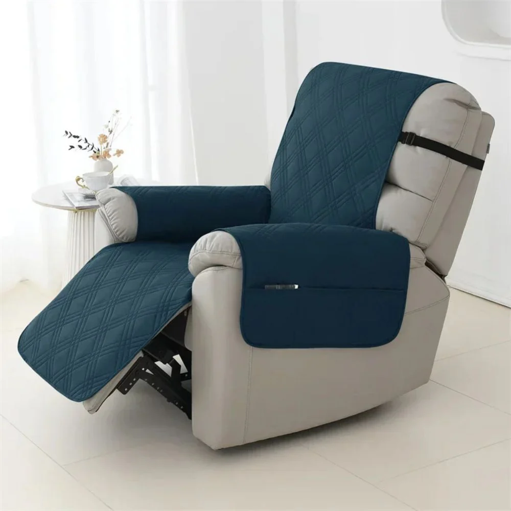 Waterproof Quilted Recliner Arm Chair Slip Cover - Image 4
