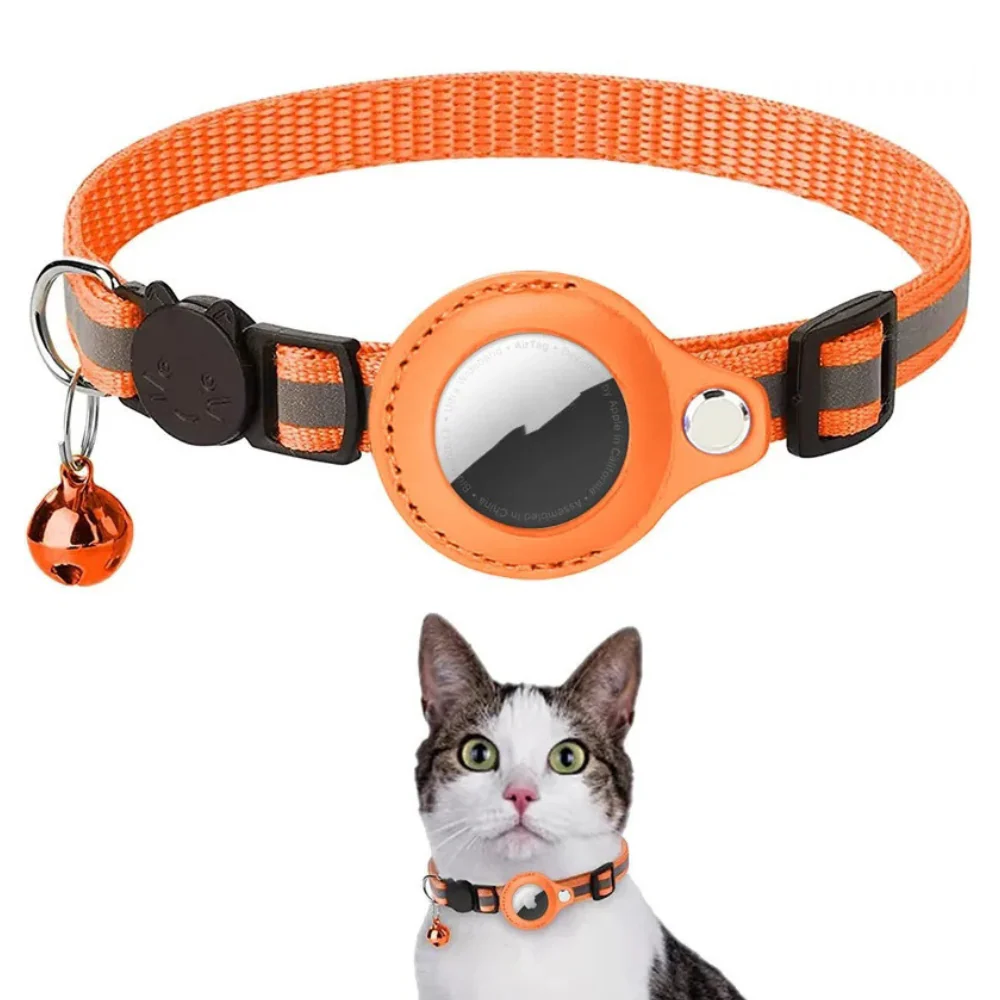 Waterproof Reflective Pet Airtag Holder Collar - Image 4