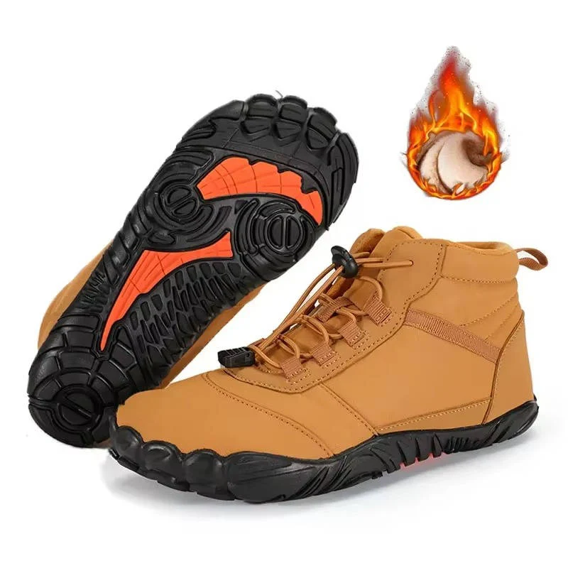 Waterproof & Snowproof Winter Barefoot Shoes with Cosy Fleece - Image 4