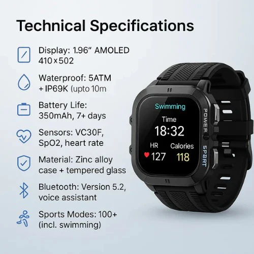 Waterproof Sports Watch - Image 5