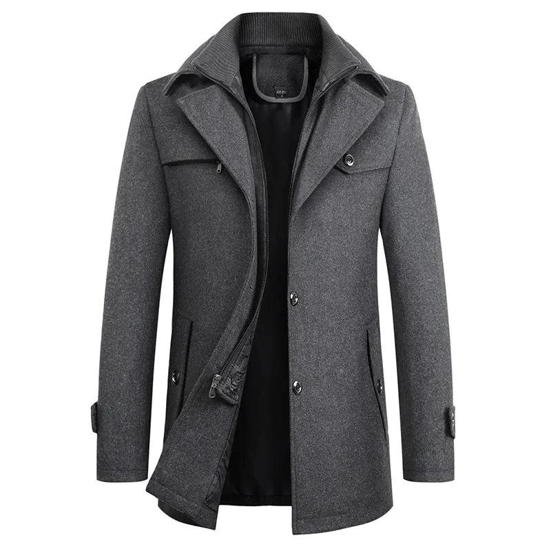 Waterproof Winter Business Coat - Image 2
