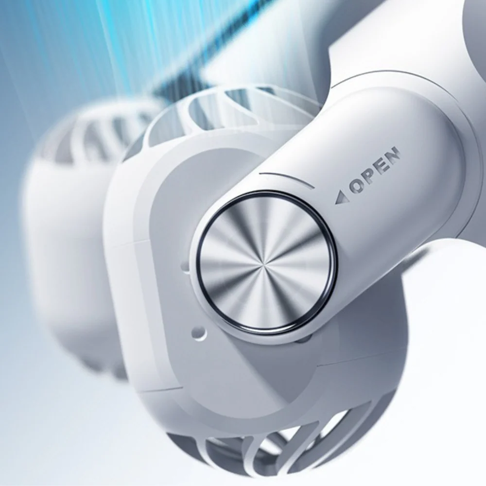 Wearable Rechargeable Summer Travel Neck Cooling Fan - Image 10