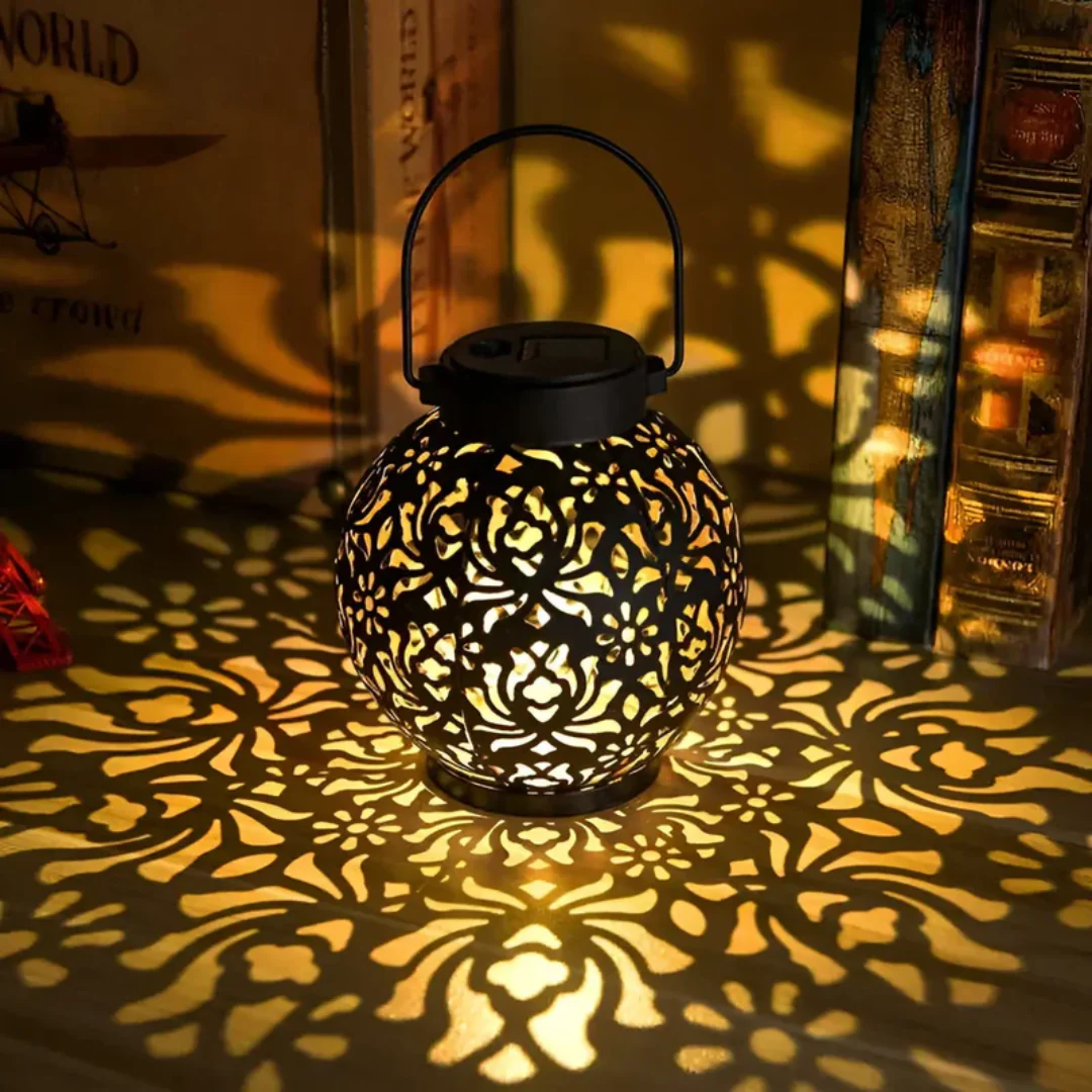 Weatherproof LED Solar Pendant Light For The Garden