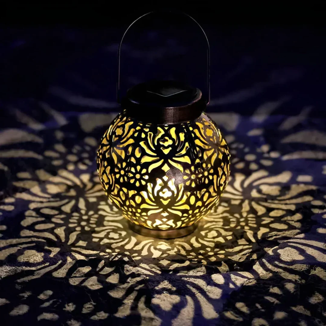 Weatherproof LED Solar Pendant Light For The Garden - Image 7