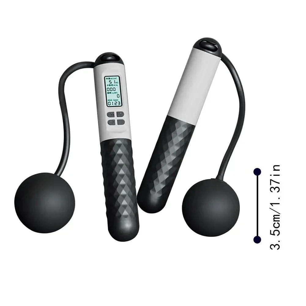 Weighted Cordless Jump Rope with Counter - Image 11