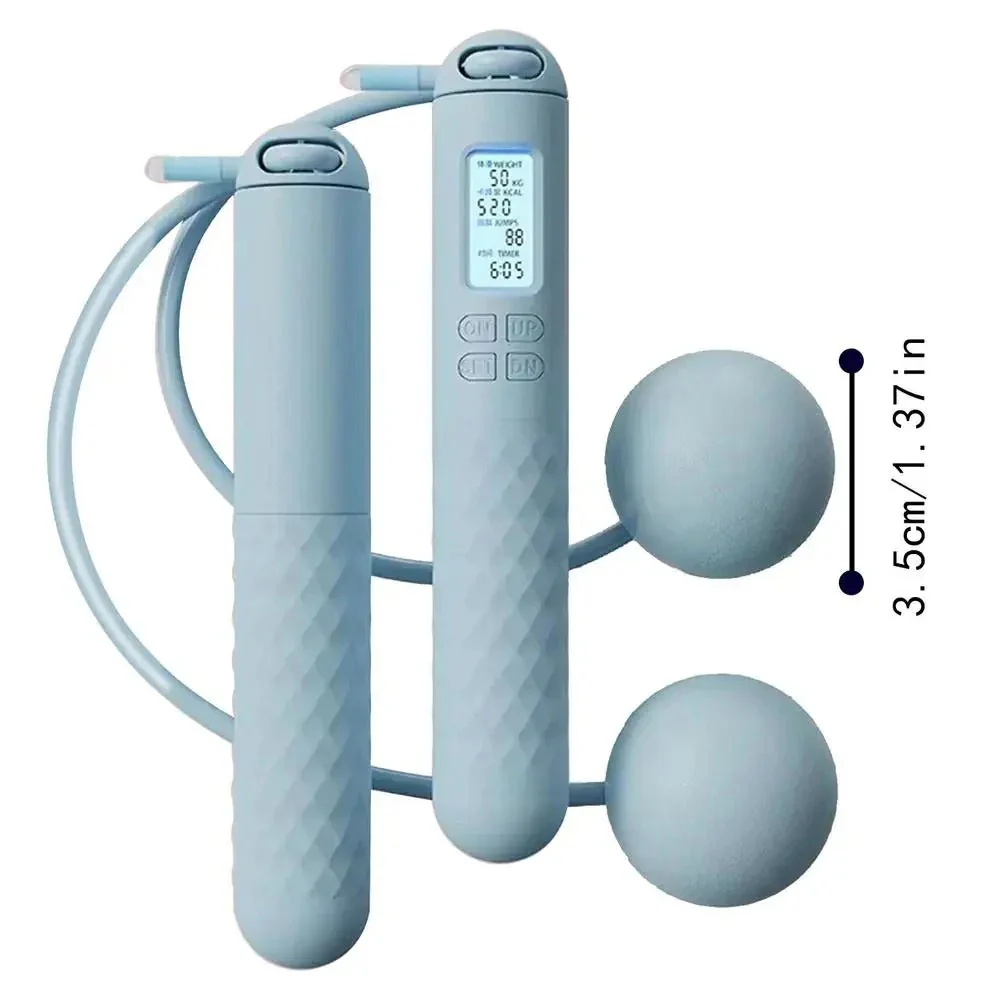 Weighted Cordless Jump Rope with Counter - Image 16