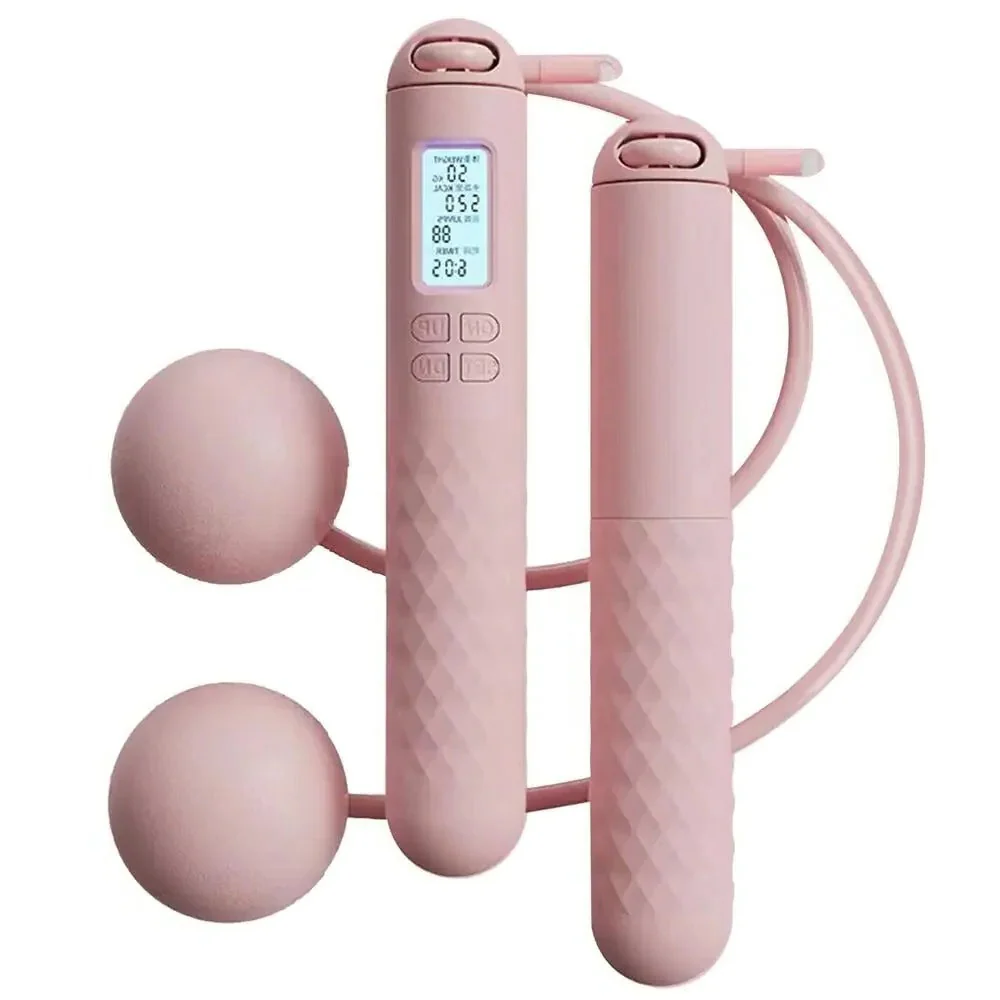 Weighted Cordless Jump Rope with Counter - Image 4