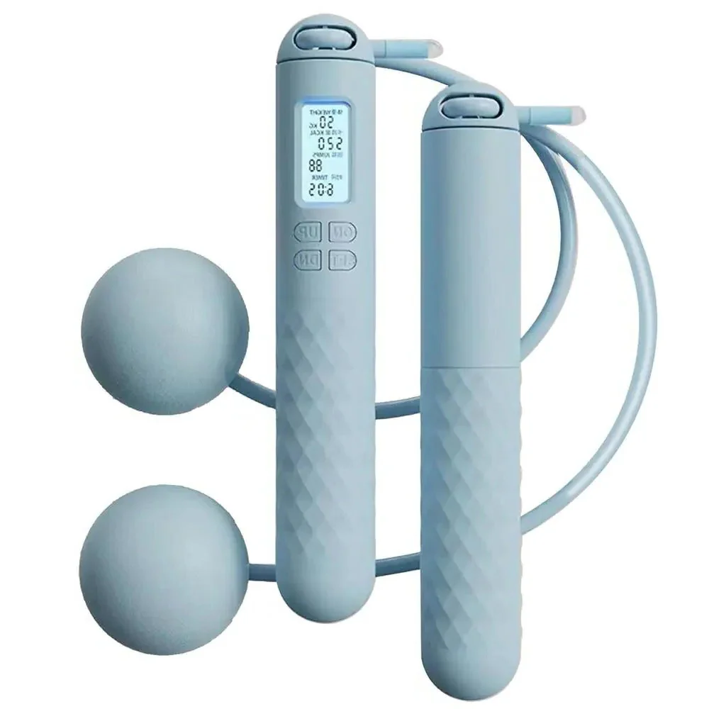 Weighted Cordless Jump Rope with Counter - Image 6