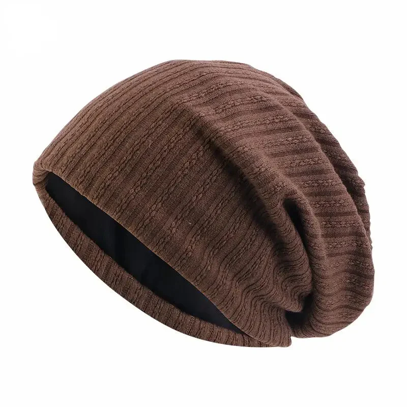 Wheat Pattern Cotton Beanie Hat Winter - Image 3