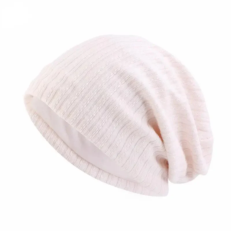 Wheat Pattern Cotton Beanie Hat Winter - Image 4