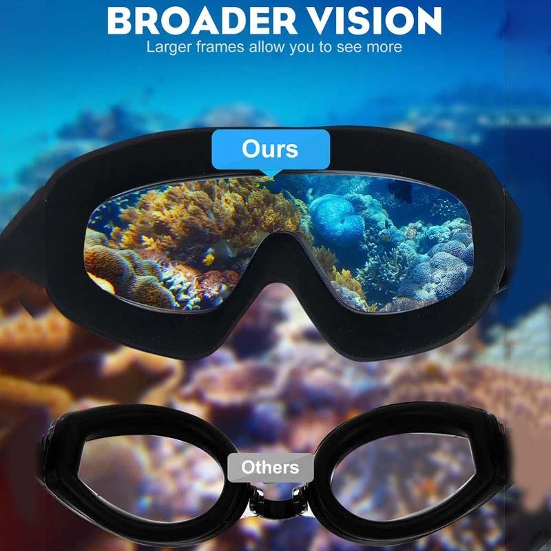 Wide-Angle Swimming Goggles With Anti-Fog Effect - Image 2