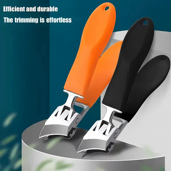 Wide Jaw Nail Clipper with Anti-Splash Design - Image 4