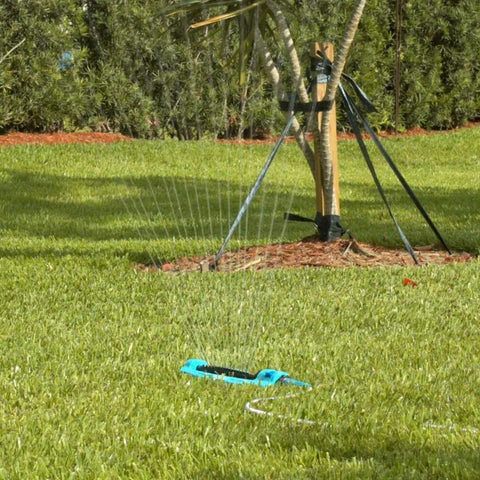 Wide Range Oscillating Above Ground Garden Lawn Water Sprinkler System - Image 5
