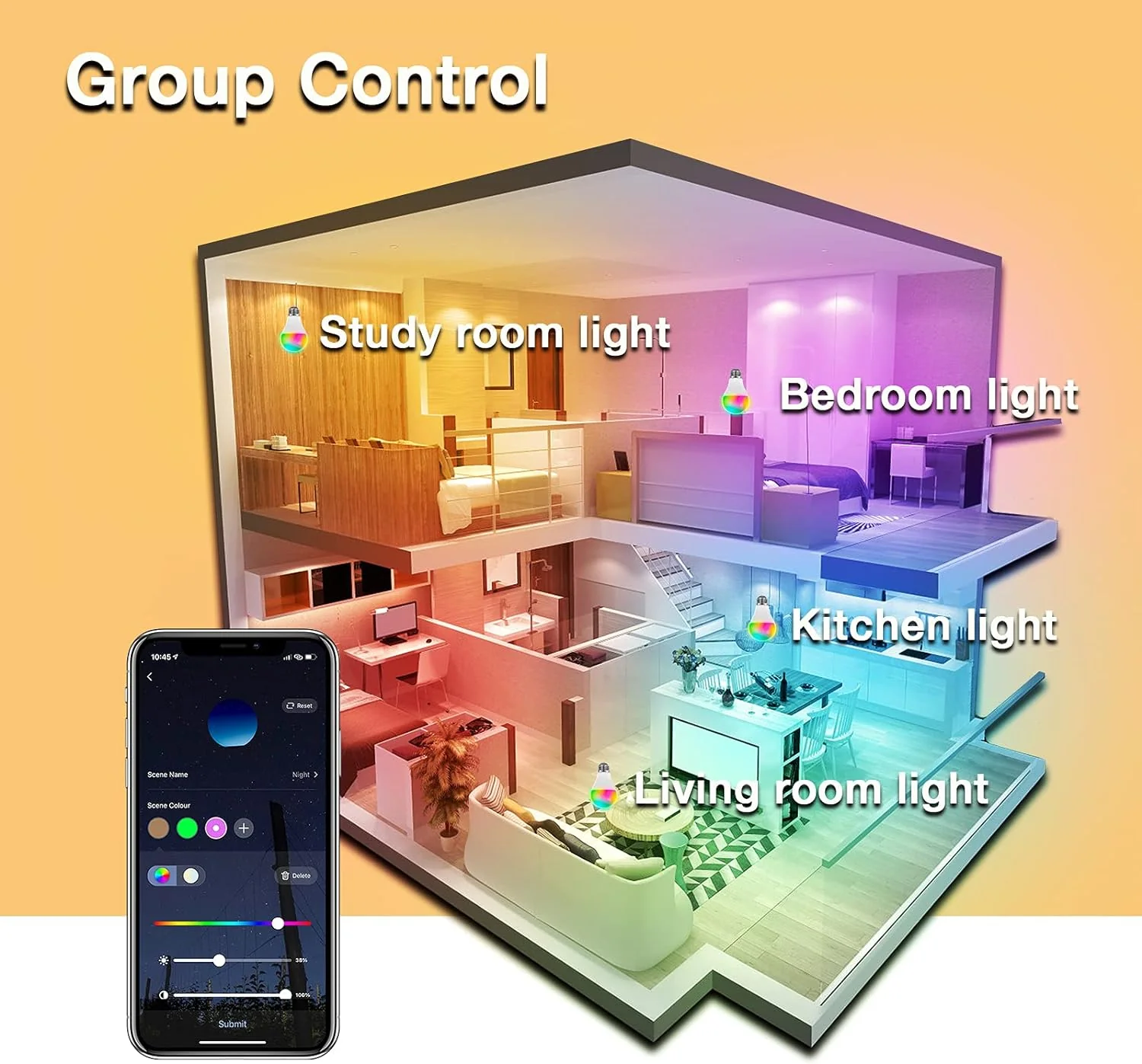 WIFI Led Smart Light Bulbs - Image 5