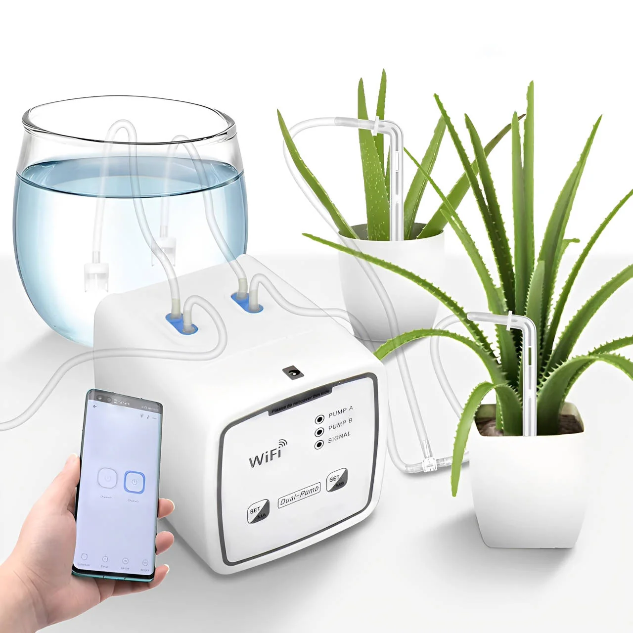 Wifi Smart Automatic Waterer For Plants - Up To 20 Pots