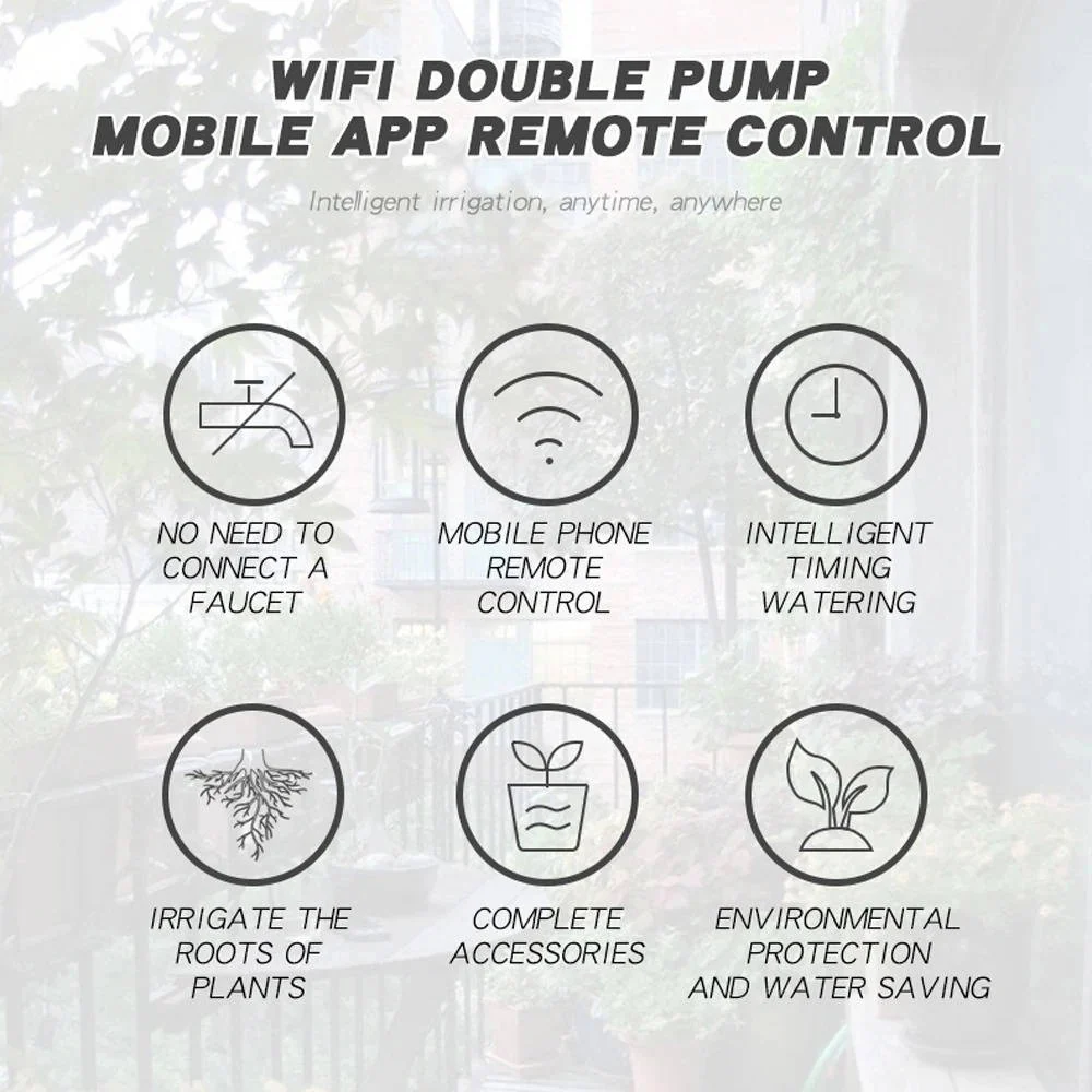 Wifi Smart Automatic Waterer For Plants - Up To 20 Pots - Image 6