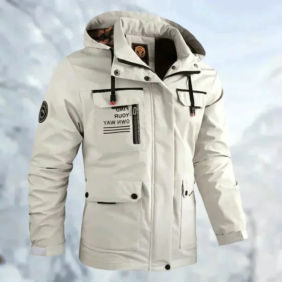 Wind and Waterproof Outdoor Jacket For Men - Image 2