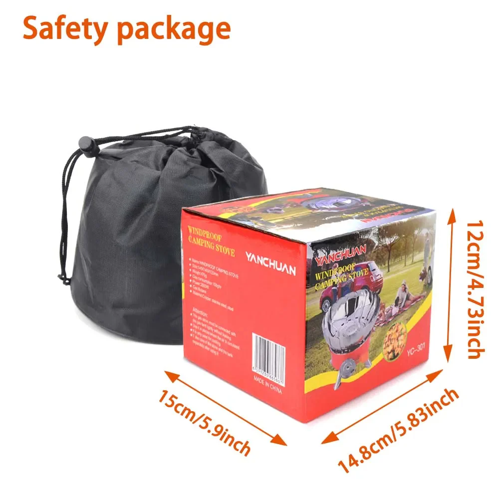 Windproof Camping Stove - Image 3
