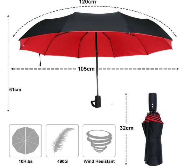 Windproof Umbrella - Image 9